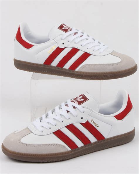 adidas samba weiss rot|adidas samba sandals.